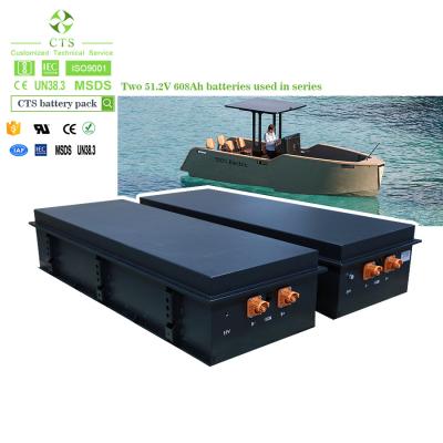 China Battery Type Lifepo4 Battery Rechargeable 96v 300ah 400ah Ev Electric Boat Battery for sale