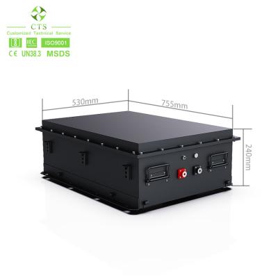 China CTS Lithium-ion EV batterijpakket 72V 96V 100ah 200ah 300ah lithiumbatterijen voor elektrische driewielers AGV boot Te koop