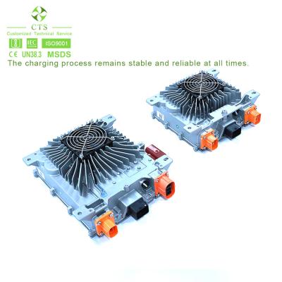 Cina CTS 3.3kW 6.6kw Caricabatterie a bordo con convertitore CC-DC e raffreddamento aria/liquido per auto elettriche in vendita