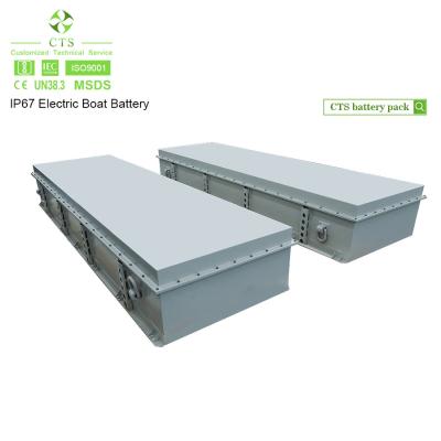 China CTS Electric Boat lithium Battery Pack 500V 120kWh 200KWH Marine LiFePO4 Power Battery System à venda