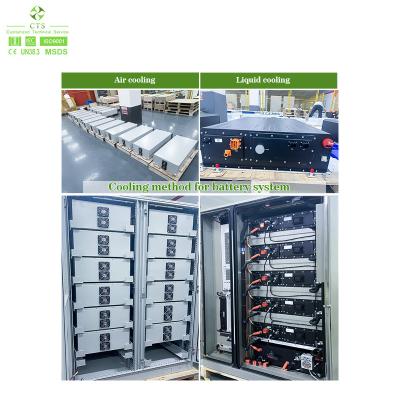 China 768V 215KWh Container ESS Lfp Solar System Cooling Grid Lithium Ion Battery for sale