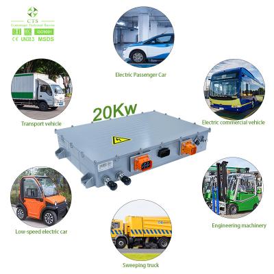 China CTS 20kW 3.3kW 6.6kw OBC apoyo de refrigeración por aire / refrigeración por líquido con convertidor CC-DC en venta