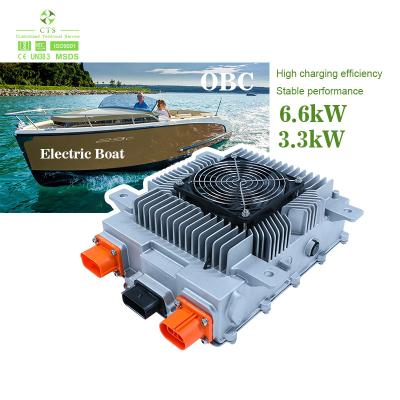 China CTS 6.6kW OBC Suporte de arrefecimento por ar / arrefecimento por líquido Para 48V 108V 270V 360V 540V 700V à venda