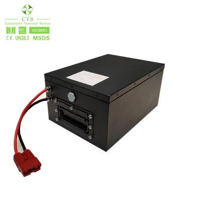 China Batería eléctrica recargable de la vespa del litio NMC 2000W de 48V 60Ah en venta