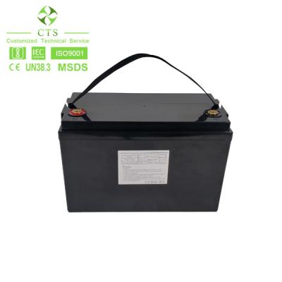 China Yacht / RV 12V 100Ah Lithium Ion Deep Cycle Battery 1280Wh IP67 for sale