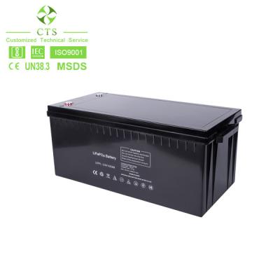 Κίνα μακριά ζωή κύκλων μπαταριών CTS 2560Wh τροχόσπιτων ελεύθερου χρόνου rv 25.6V 100Ah προς πώληση