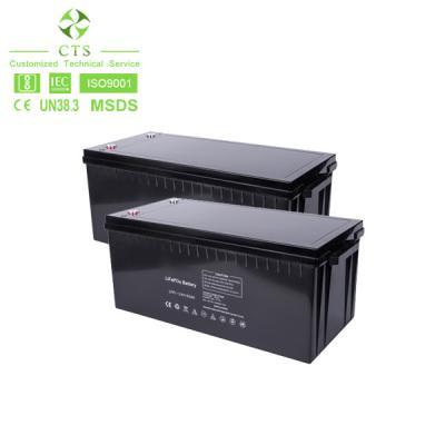 China Het Lithiumbatterij van BMS RV Camper Battery 2560Wh 24V 100Ah voor Kampeerautobestelwagen Te koop