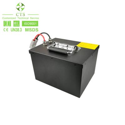 China LiFePO4-AGV van het Lithiumion battery pack for van de Lithiumbatterij 24v 50ah Batterij met lange levensuur Te koop