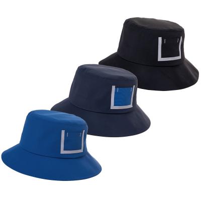 China Logo Acceptable Outdoor Nylon Unisex Bucket Hat With Pocket for sale