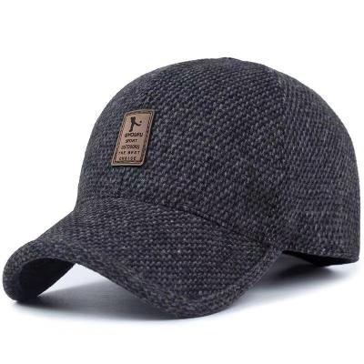 China Wholesale Agriculture Winter Warm Spring Thickened Baseball Cap With Ears Mens Cotton Hat Caps Ear Flaps For Men's Hat for sale