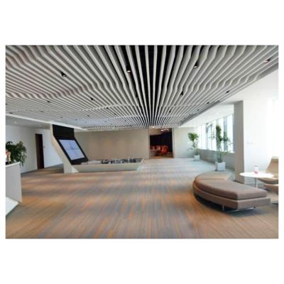 China Artistic Ceilings Contemporary Customizable Decorative Metal Ceiling Tiles For Office Building for sale