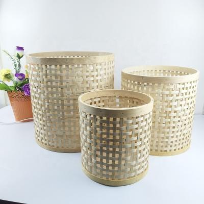 China New HOT Natural Europe Basket Planter Basket Bamboo Rattan Tray for sale