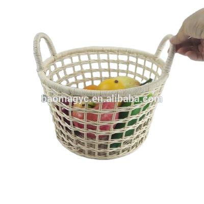 China Sustainable Rattan Storage Basket Fruit Basket Bread Basket for sale