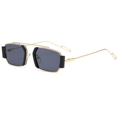 China Fashion sunglasses vintage shape polygonal metal sunglasses UV400 luxury sunglasses for men for women for sale