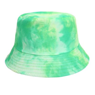 China Women High Quality Fisherman Polyester Fashion Hip Hop Summer Bucket Double Sided Printed Hat for sale