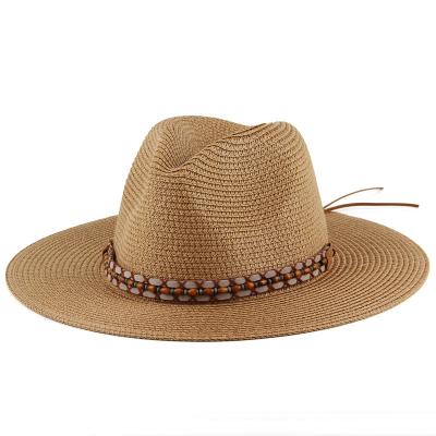 China Wholesale Hot Selling Summer Luxury Straw Hat Women Image Ladies Sun Paper Straw Beach Hat for sale