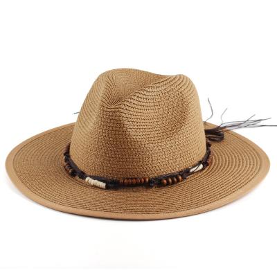 China Wholesale Hot Selling Summer Luxury Straw Hat Women Image Ladies Sun Paper Straw Beach Hat for sale