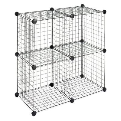 China Wire Mesh Storage Cube Portable Folding Storage Cube, Can KD for sale