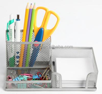 China Metal Mesh Office Stationery Desk Organizer Desk Organizer Hangzhou Supplier High Quality for sale