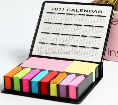 China 2016 Modern Hot Sticky Note Clip Holder Office Morocco Paper Notes Set With Calendar for sale