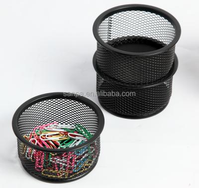 China Hot Organizer Stackable Metal Wire Mesh Paperclips Office Design Fashion Desk Holder for sale