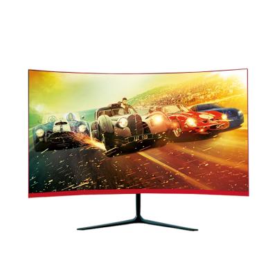 China USB Port 24 Inch FHD Curved Gaming Monitor With 144hz 1920*1080 2ms for sale