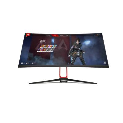 China Speaker 30inch 200Hz 2K Curved Screen Gaming Monitor HDR DCR 1800R Gaming Monitor for sale