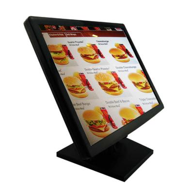 China Metal Stand 15 Inch Touch Screen Monitor With Raspberry Pi POS ATM System Foldable Touch Screen For Cashier Payment Touch LCD Monitor 15 Inch for sale