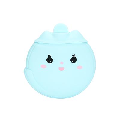 China Hotel Free Sample Limited Reusable Silicone Q Face Water Bag Hand Warmer for sale