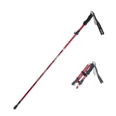 China Multifunctional Outdoor EVA Bastones Stick Walking Hiking Sticks Trekking Poles for sale