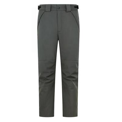 China Gray Outdoor Ski Pants Men's QUICK DRY Waterproof Warm Men's Travel OEM Rise Pants for sale