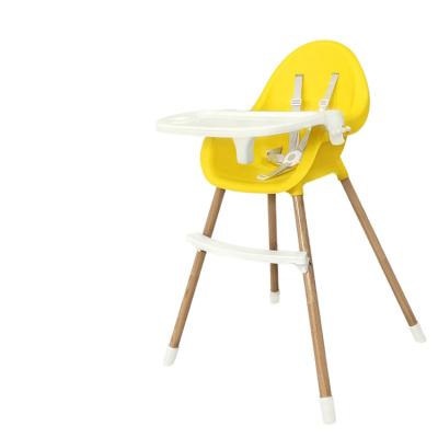 China Modern Eco - Friendly Infant Baby Chair For Dining 3 In 1 Child 's Dining Chair Wooden Umpire Chair for sale