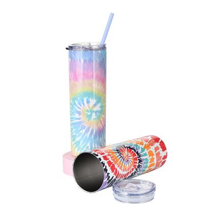 China PORTABLE custom gift travel coffee tea water custom 20 oz sublimation straight lean tumbler drinks mug wholesale for sale