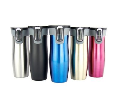 China PORTABLE Turbine-HC Amazon Best Selling Autoseal Vaccuum Leakproof Insulated Thermo Tumblers 420ml tumblrs water stainless steel travel mug for sale