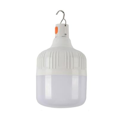 China Wholesale Borosilicate Glass AB26 USB Charging LED Bulb Night Market Stall Lights Outdoor Camping Hanging Lamp Power: 100W (White) for sale