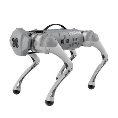 China Quadruped Bionic Robot Fitness Equipments Unitree Go1 Pro Intelligent Intelligence Side-Following System With Powerful AI (Silver) for sale