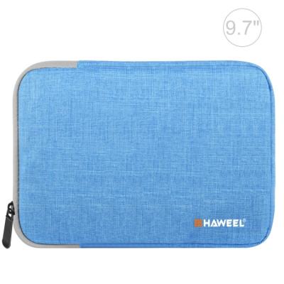 China wholesale HAWEEL 9.7 inch pro iPad 9.7 inch sleeve case zipper briefcase bag multiple-layer carrying protection against dust water scratch for sale