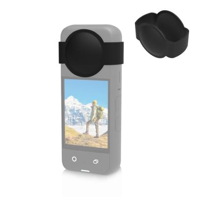 China Wholesale Silicone Lens Body Lens Protective Cover For Insta360 X3 PULUZ (Black) For Outdoor Activities PU830BC for sale