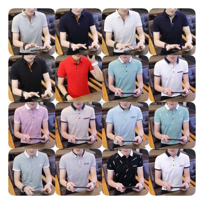 China Anti-wrinkle Custom wholesale new high quality golf Polo men's cotton sports breathable Polo shirt T-shirt men's for sale