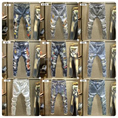 China Breathable Fashion men's jeans High quality street men's jeans wholesale for sale