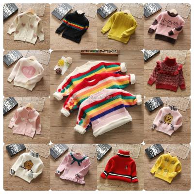 China Anti-Shrink New children's sweaters Boys and girls knit sweaters pullover baby sweaters wholesale for sale