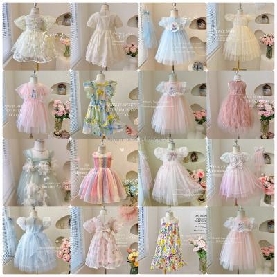 China Anti-wrinkle High Quality Girls Clothing 2024 Kids Skirt New Kids Clothing Big Kids Little Girls Princess clothing Girls for sale