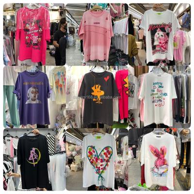 China Anti-wrinkle 2024 Factory cheap wholesale women's newly designed graphic T-shirt women's short sleeve T-shirt women's T-shirt for sale