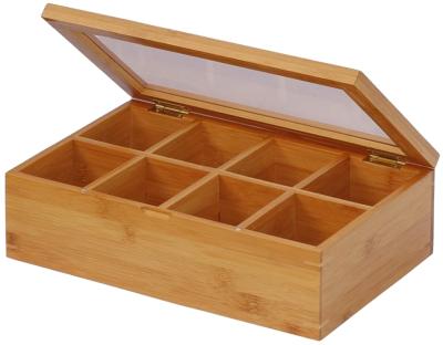 China Bamboo tea storage box, 12 inches, from natural for sale