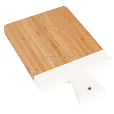 China Sustainable Wholesale Kitchen Bamboo Cutting Cheese Tools Bamboo Cheese Board for sale