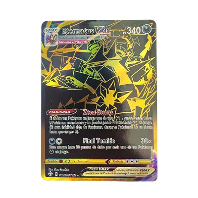 China Eco-Friendly Printing Ink POKEMON TCG FULL TAG TEAM GX VMAX Energy POKEMON Playing Cards Spanish Holographic ART HOLO for sale