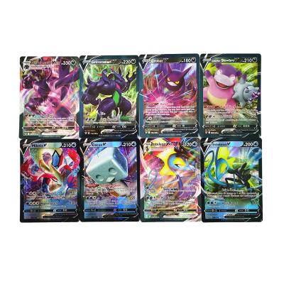 China Paper for Pokemon TCG V Vmax Trading Card Game Cards Hot Sale 60pcs for sale