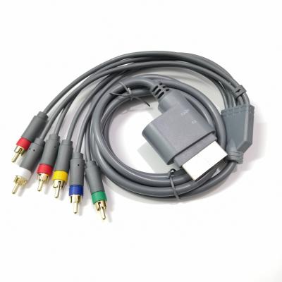 China ABS HD TV Component Composite Cord AV Audio Video Cable For XBOX360 Game Console 360 ​​Component for sale