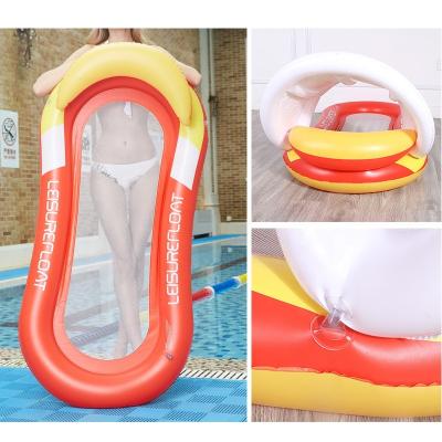 China Wholesale Outdoor Water Fun Customize Eco-friendly PVC Mesh Swimming Floating Mattress Inflatable Pool for sale