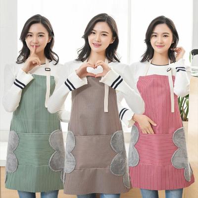 China Serving Equipment Custom High Quality Oil Proof Waterproof Hand Erasable Kitchen Apron for sale